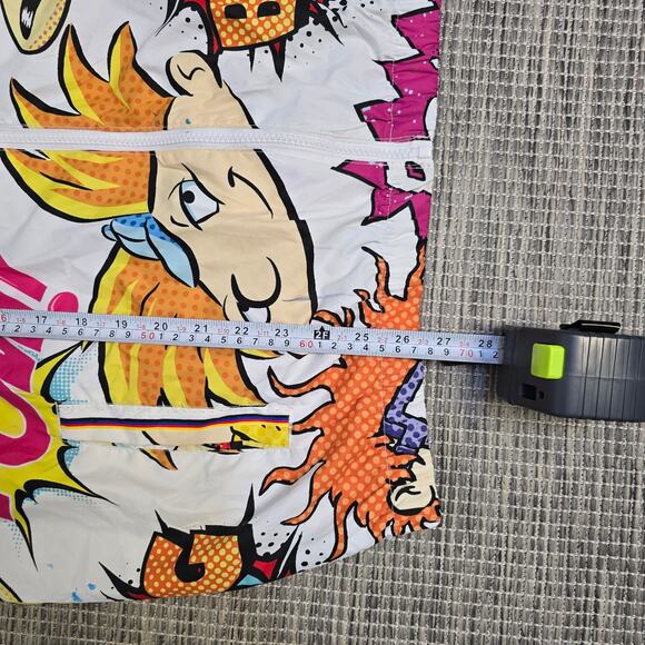 Rugrats Hey Arnold Rocco Windbreaker Jacket Members Only Nickelodeon Y2K Cartoon - Picture 7 of 14